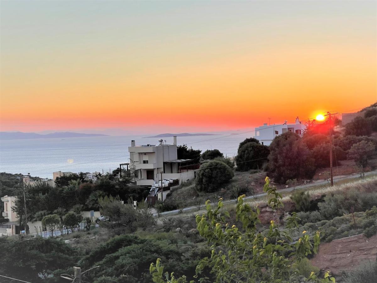 "Stergiou Luxury Apartments" Με Κοινη Πισινα Saronida Kültér fotó