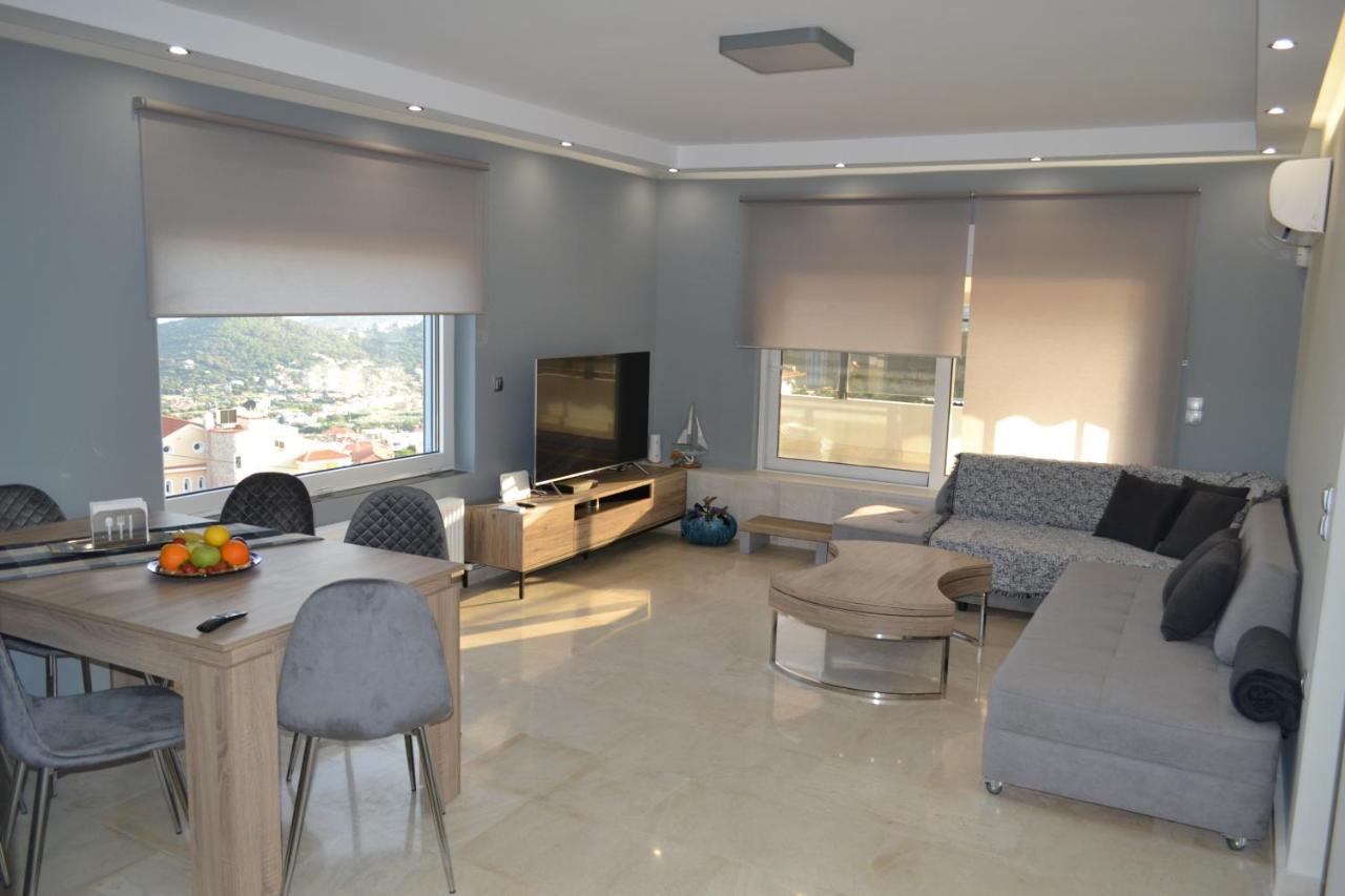 "Stergiou Luxury Apartments" Με Κοινη Πισινα Saronida Kültér fotó