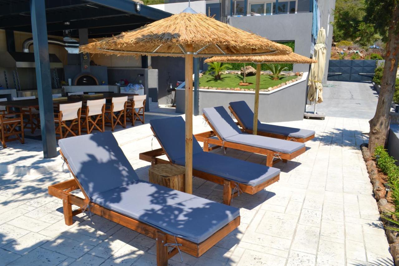 "Stergiou Luxury Apartments" Με Κοινη Πισινα Saronida Kültér fotó